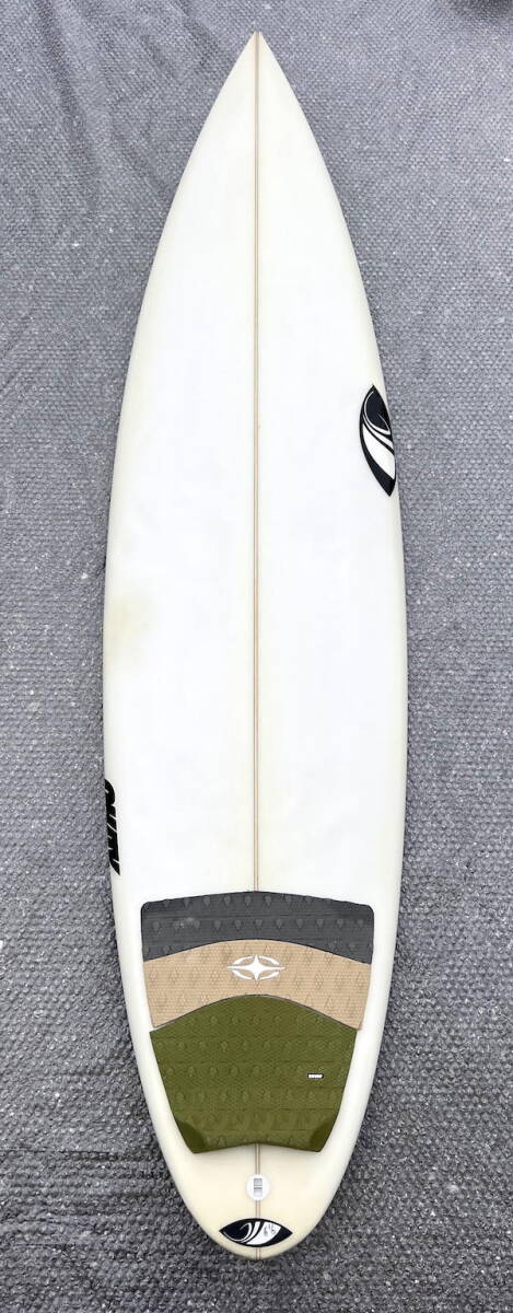 送料無料！美USED 本国アメリカ製 シャープアイサーフボード OKAY モデル 6’6” 28.1L SHARPEYE Surfboards 五十嵐カノア