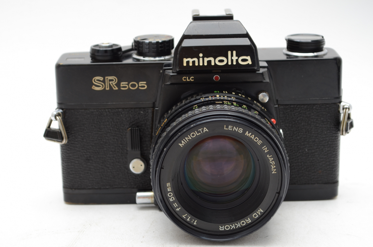Minolta SR505 Black MD ROKKOR 1.7 /50mm