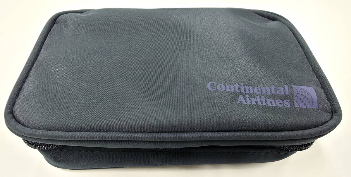 【未使用/開封撮影のみ】旧コンチネンタル航空（Continental Airlines）ビジネスクラス アメニティセット