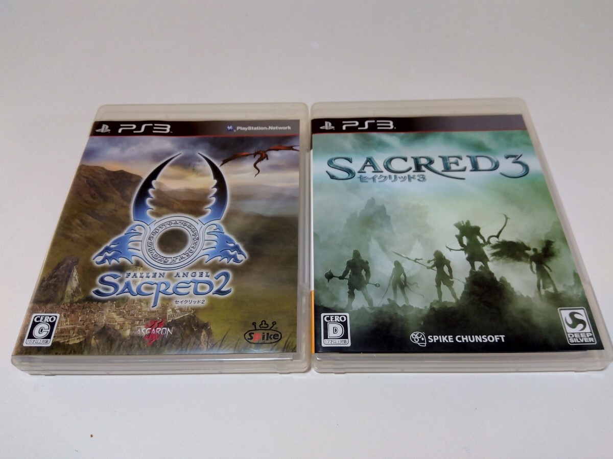 PS3 ソフト 2本セット セイクリッド2 セイクリッド3