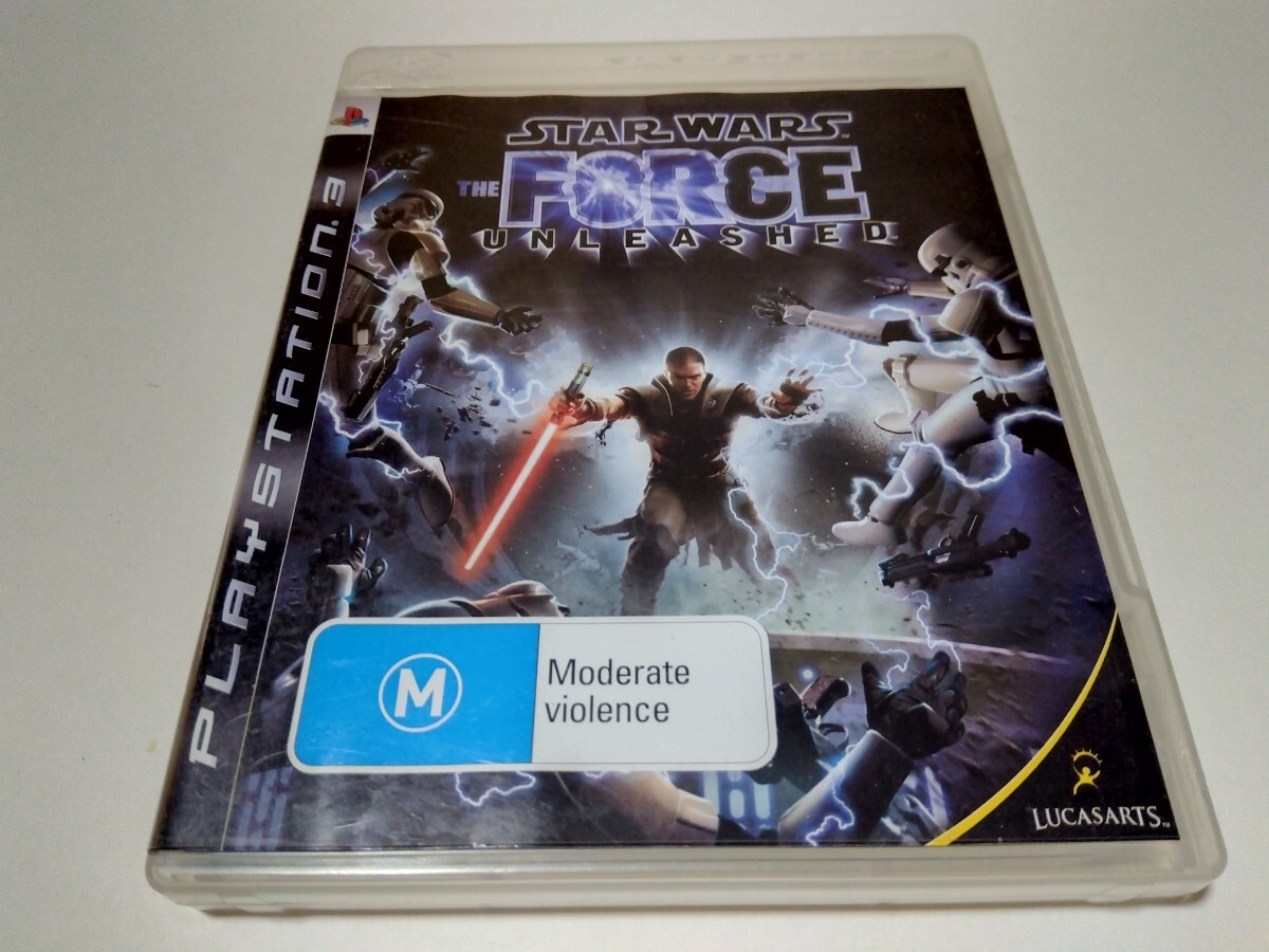 PS3 StarWars: The Force Unleashed スターウォーズ:フォースアンリーシュド 輸入 海外版