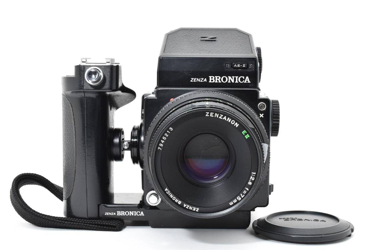 【訳アリ】ゼンザブロニカ ZENZA BRONICA ETRS + ZENZANON EII 75mm 中判フィルムカメラ #C4101C62052IFIC