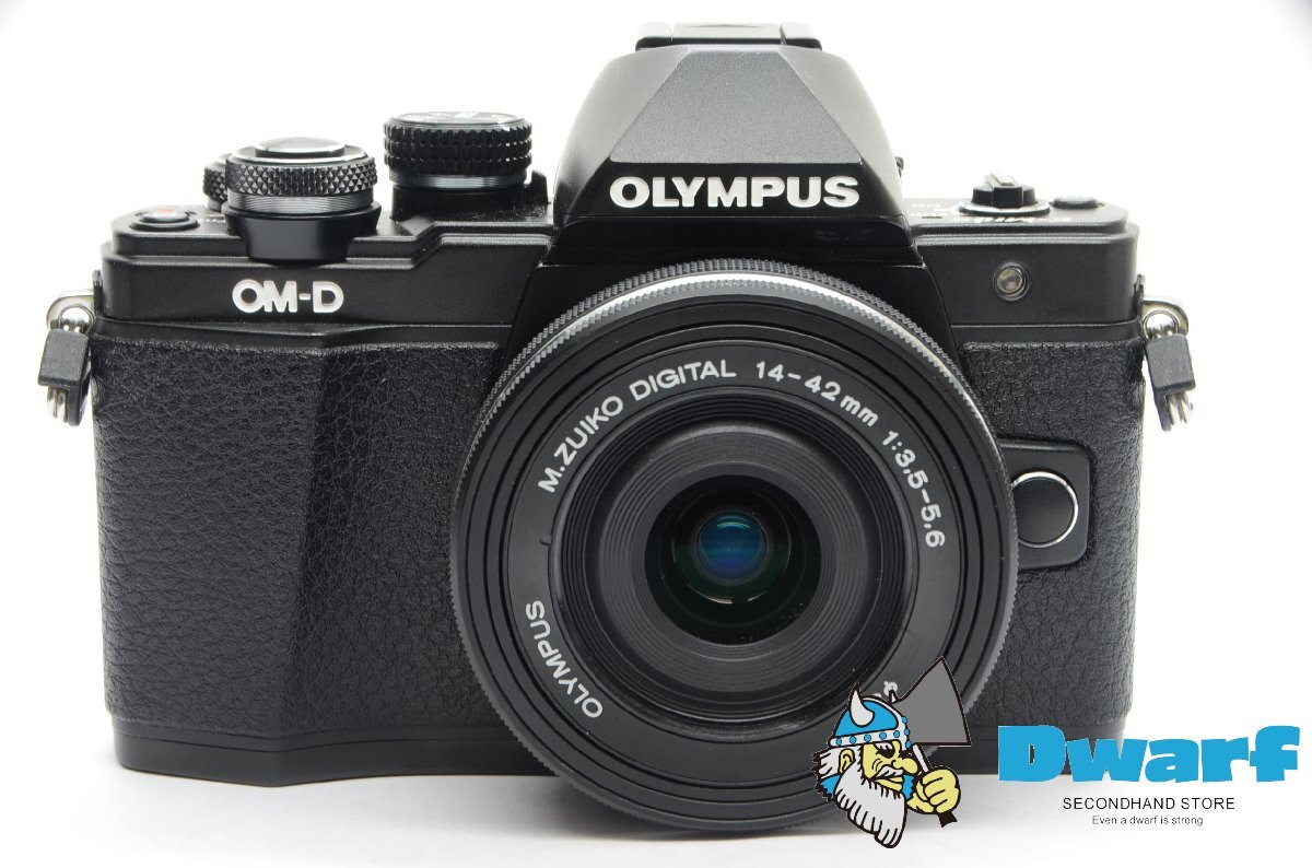 オリンパス OLYMOUS OM-D E-M10 Mark II 14-42mm EZレンズキット（ブラック）