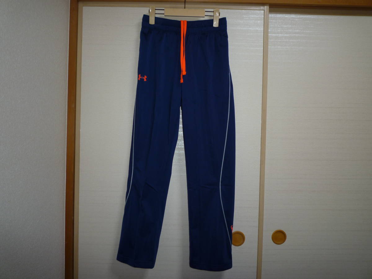アンダーアーマー 裏起毛ジャージパンツ 紺 Mサイズ