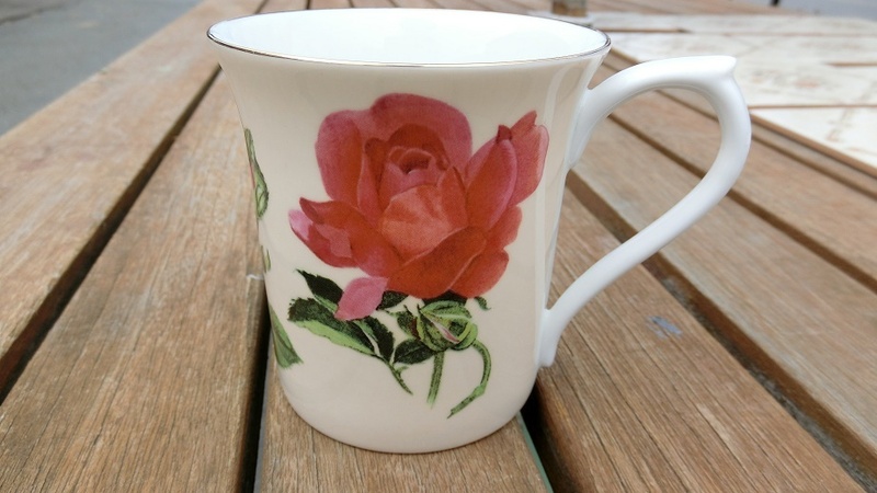 イギリス製 クイーン マグ 薔薇 Queen's New Rose Collection Mug ROYAL BOTANIC GARDENS NEW