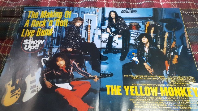 GiGS☆記事☆切り抜き☆THE YELLOW MONKEY『SO ALIVE』超特集＝インタビュー/機材/バンドヒストリー▽10Ca：ccc51