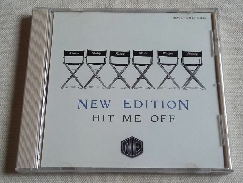 USMUS ★ 中古CD シングル ニューエディション New Edition : Hit Me Off 1996年 美品 r&b
