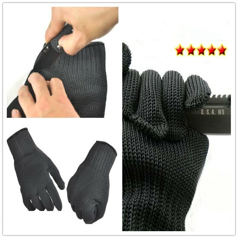 Y1125：100％ケブラー 作業 保護手袋 カット耐性 抗摩耗 安全手袋 カット耐性 レベル5 ハイキング グローブ