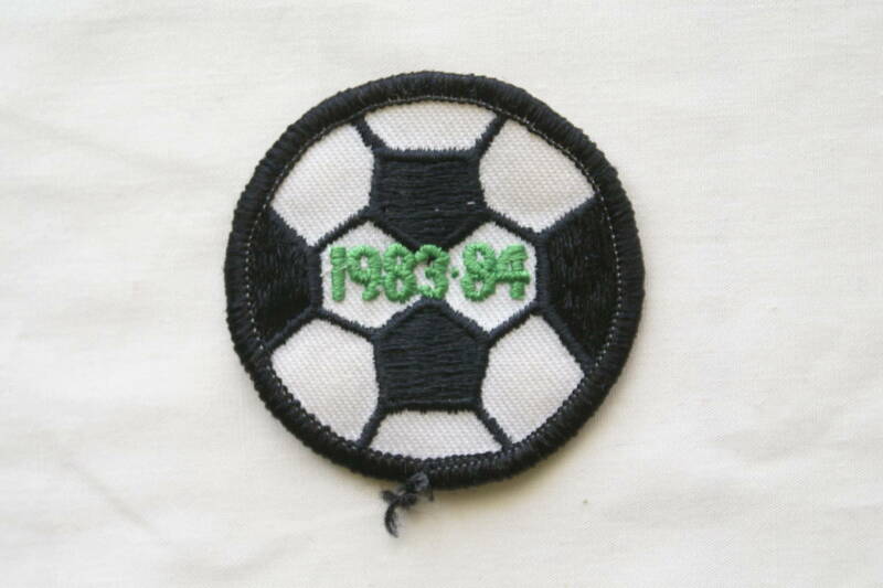 送料無料！ ビンテージ 1983-84 80's サッカーボール ワッペン @フットボール アメリカ メジャーリーグサッカー MLS 刺繍 バッジ パッチ