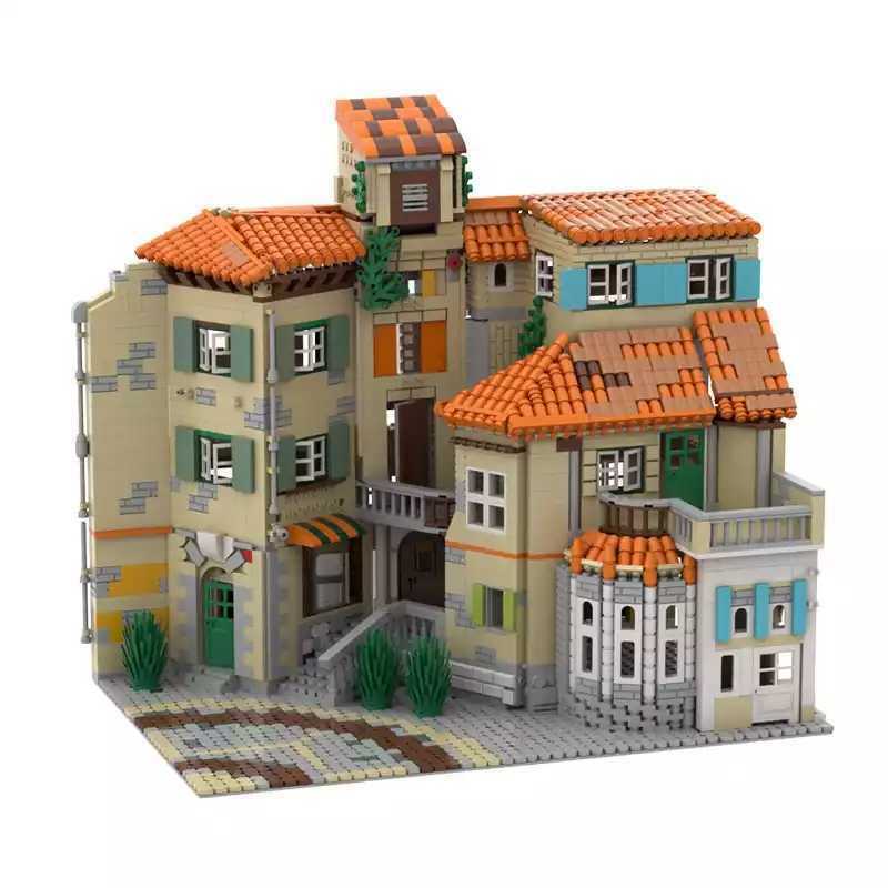 最安値[新作] LEGO互換 LEGO風 クリエイター イタリアンスタイルハウス 3365 ピース