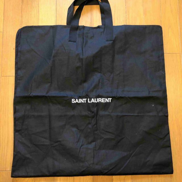 正規 未使用 SAINT LAURENT PARIS サンローランパリ 付属品 保存袋 ガーメント サイズ 縦 58 × 2cm 横 58cm