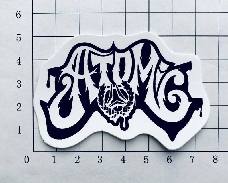ATOMIC Snowboards Newly Logo ステッカー アトミック スノーボード ロゴ ステッカーD