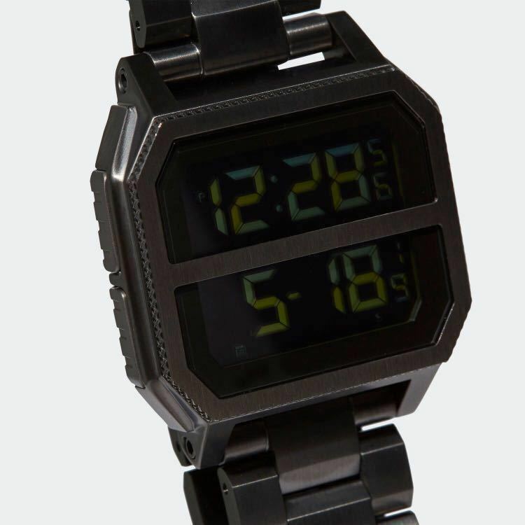 adidas アディダス ARCHIVE_MR2 Watch デジタル 腕時計 ブラック (1)