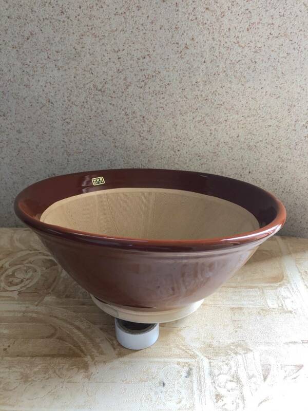 ●ス５●日本製　常滑焼（ヤマセ）スリ鉢　5号　すり鉢