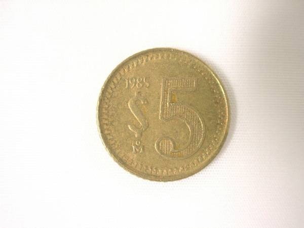 メキシコ合衆国 5Peso 5ペソ　硬貨・コイン　159
