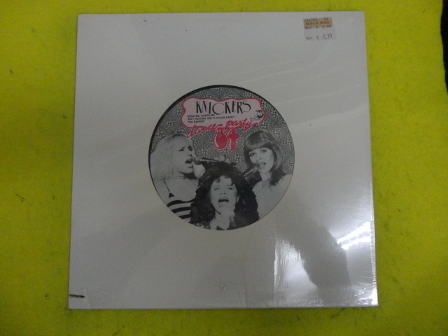 The Knickers - Dance Party 84 シュリンク未開封 オリジナル原盤 12EP Bend Me, Shape Me / Ain't Nothin' But A House Part y等