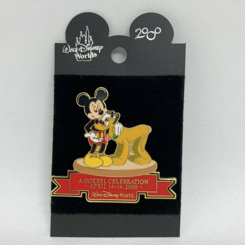 ♪♪ 122 WDW Disney World アメリカ ピンバッジ コンベンション ミッキー プルート Goebel Convention Mickey & Pluto 5000個限定 ピン
