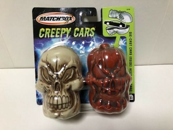 レア【 CREEPY CARS 】スカル ガイコツ / MATCHBOX マッチボックス 管理B8