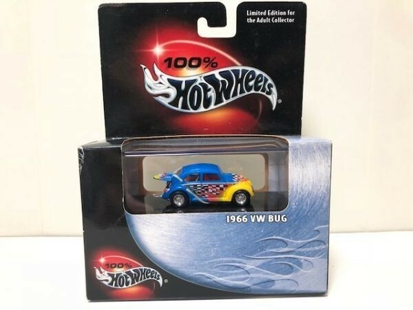 レア【 100% HOT WHEELS 】 1966 VW BUG フォルクスワーゲン ビートル バグ VW BEETLE / HOT WHEELS ホットウィール 管理B8