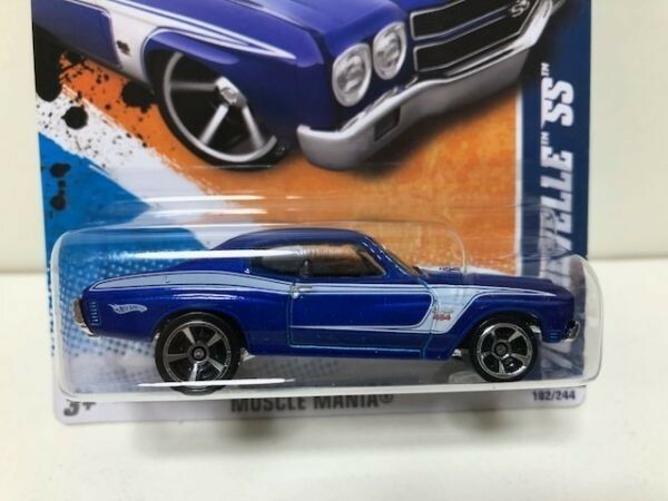 【 シェベル SS 】 70 CHEVELLE SS / HOT WHEELS ホットウィール 管理D4-2