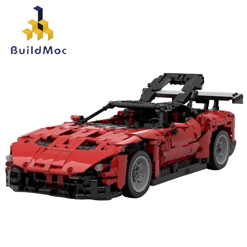【セール!】 在庫有 レゴテクニック互換 アストンマーティン バルカン レッド ブロック LEGO レゴ スーパーカー アストン