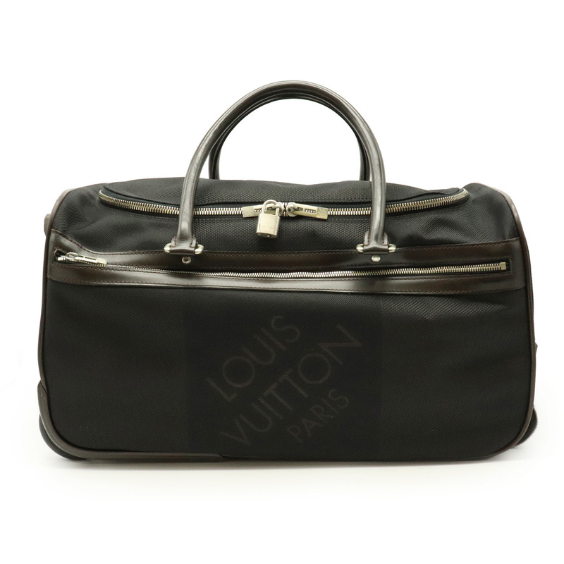 正規品 LOUIS VUITTON ルイヴィトン ダミエ ジェアン エオール50 M93551 黒 キャリーバッグ スーツケース メンズ 本物