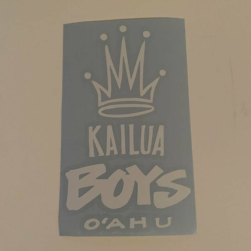 KAILUA BOYS ISLAND SNOW カイルア ボーイズ アイランドスノー ステッカー HILIFE UDOWN IN4MATION 808ALLDAY USDM HDM ⑨