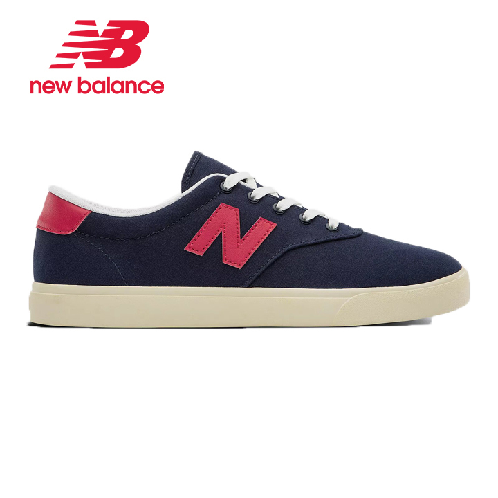 スニーカー 24㎝ New Balance ニューバランス All Coast オールコースト 55 （D ワイズ） シューズ 靴 ネイビー/レッド nbam55sea6