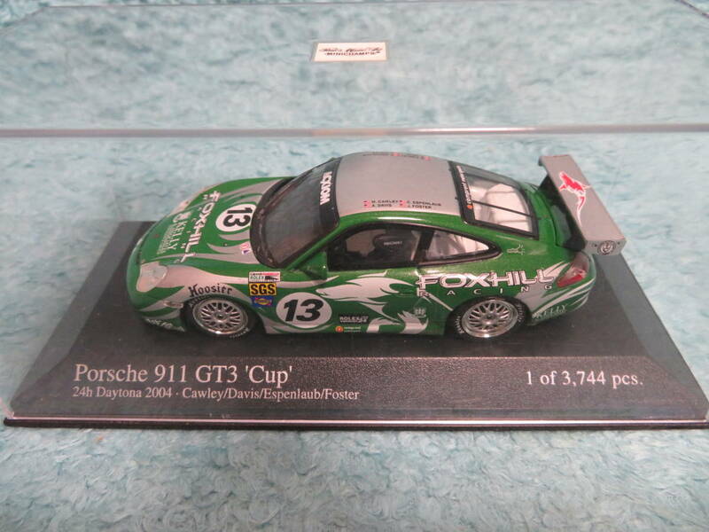 1)　ポルシェ　PORSCHE　911 GT3 1/43 MINICHAMPS　ミニカー　