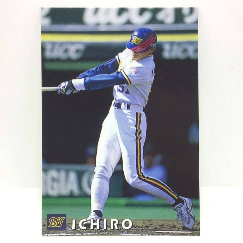 CFP【当時もの】カルビー 野球　カード　1998　No.097 　イチロー　プロ野球　オリックス・ブルーウェーブ