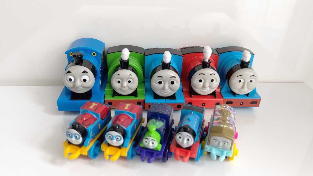 【きかんしゃトーマス】★キャラクターおもちゃ各種★シュポポトーマス マテルミニズ すき家 ガチャガチャ パーシー エドワード ゴードン