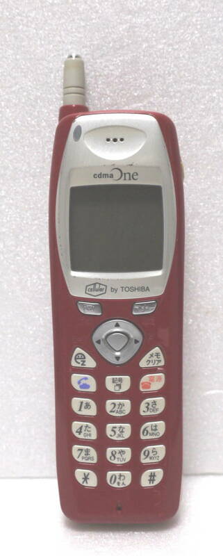 レトロ　PHS携帯電話　Cdmaone 　C301T　美品　バッテリー　BA1-C301T付