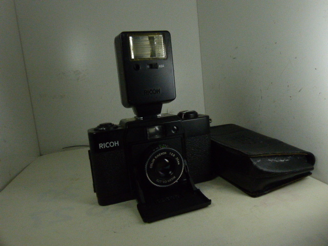 リコー　FF-1　ストロボ、ケース付　現状