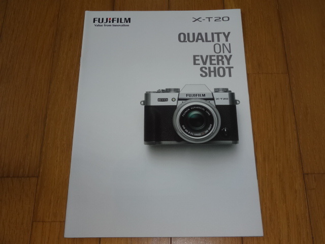 【カメラ・カタログ】富士フィルム FUJIFILM X-T20