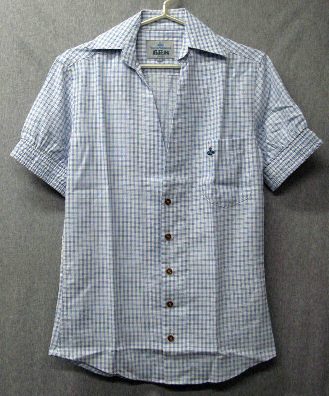 ヴィヴィアンウエストウッド MAN：半袖 シャツ 未使用 展示品 2 （ Vivienne Westwood MAN Cotton Shirt Brand New 2 アーカイブ