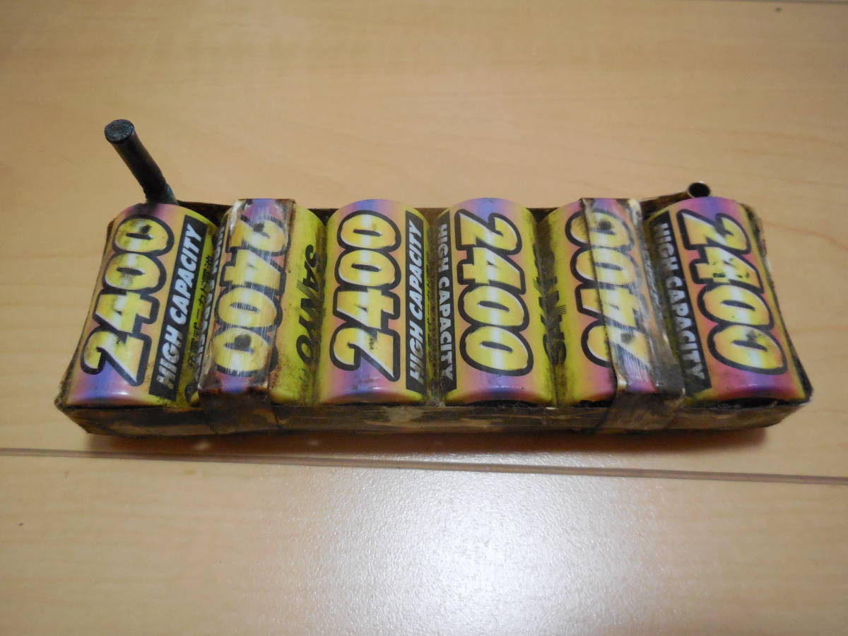 1-574 SANYO 2400 7.2V NI-CD バッテリー ハイキャパ SUPER ZAPPED