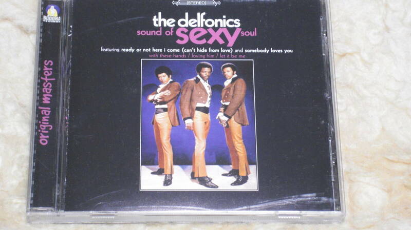 US盤CD The Delfonics ： Sound Of Sexy Soul　　（Buddha Records 74465 99805 2）Reissue　Remastered