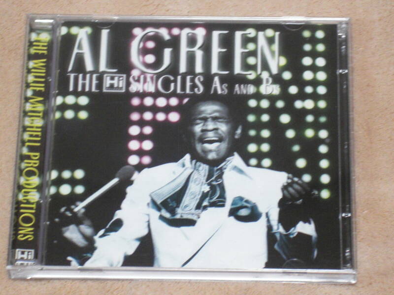 UK盤CD Al Green The Hi Singles As And Bs (The Willie Mitchell Productions) Hi Recoerds HEXD52