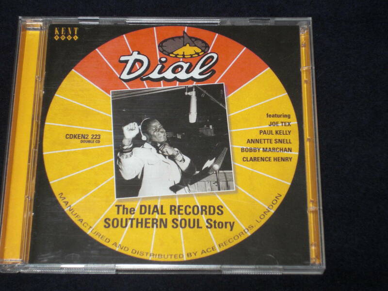 UK盤２CD VA. ： The Dial Records Southern Soul Story 　　（Kent Soul CDKEN2 223）　　　C