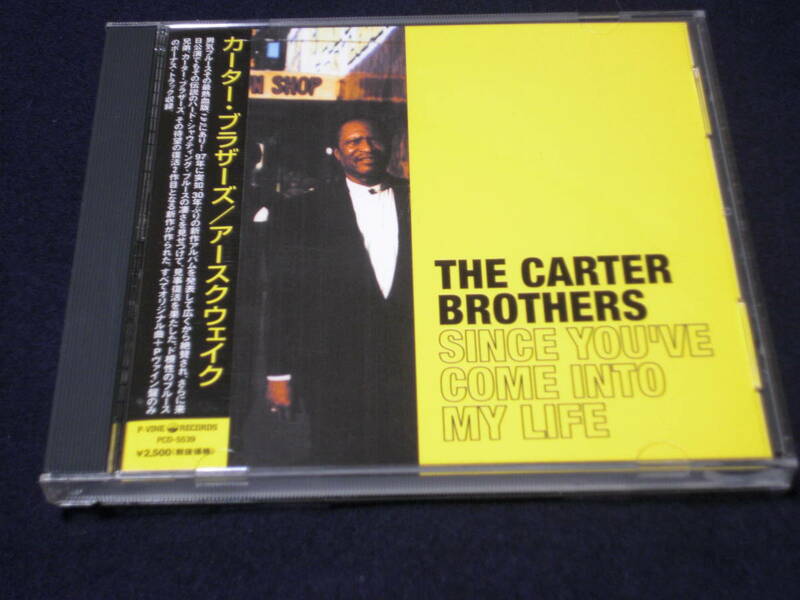 帯付日本盤CD The Carter Brothers ： Since You've Come Into My Life　（P-Vine Records PCD-5539）C　