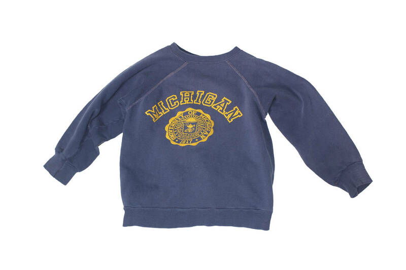 VINTAGE KIDS MICHIGAN CREWNECK