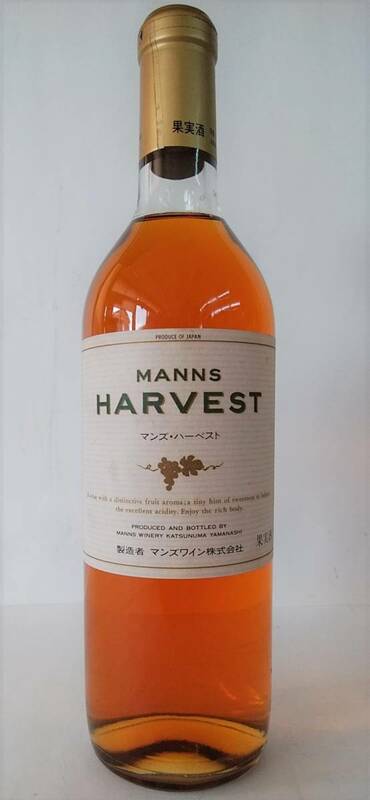 マンズワイン【ハーベスト】(白)12%720ml