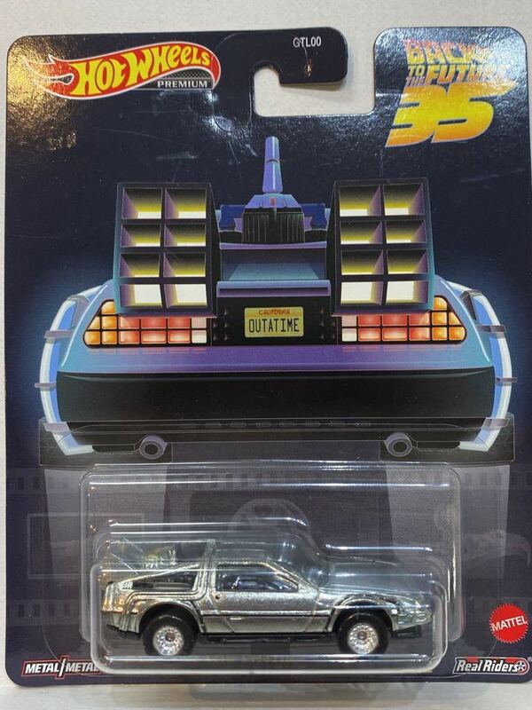 Hot Wheels Back to The Future Delorean Time Machine 35周年記念品 ホットウィール バックトゥザフューチャー タイムマシーン デロリアン