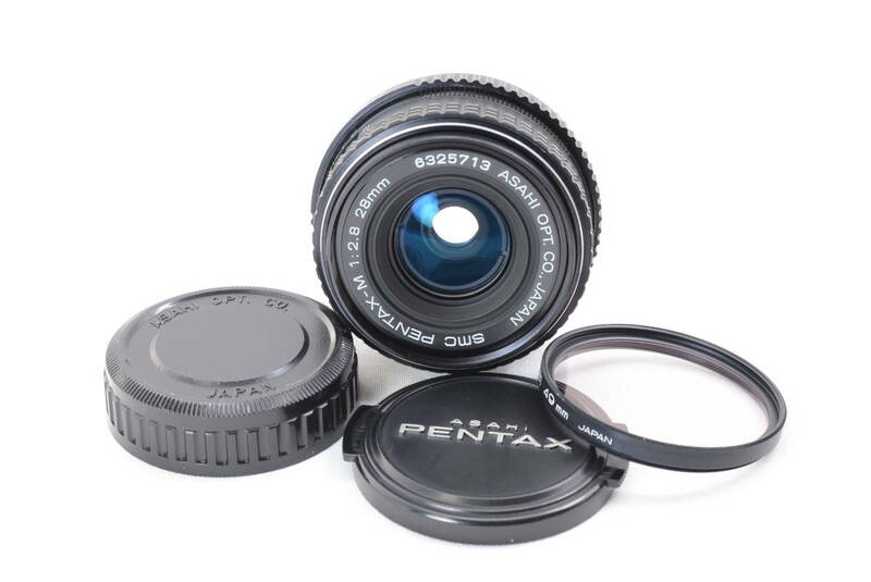 【ecoま】ペンタックス PENTAX-M 28mm F2.8 no.6325713 Kマウント マニュアルレンズ