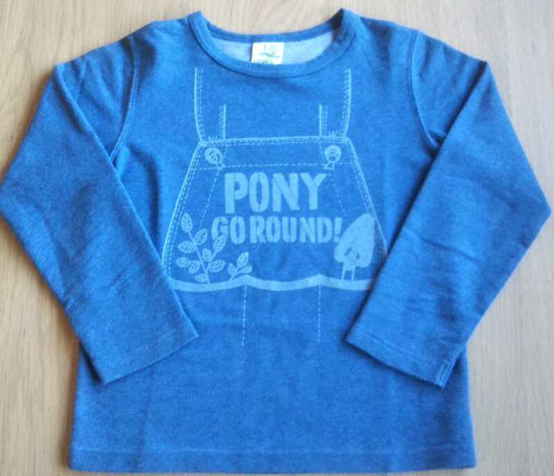 美品　PONY GO ROUND ポニーゴーラウンド　長袖　Tシャツ　ロンT M　110　