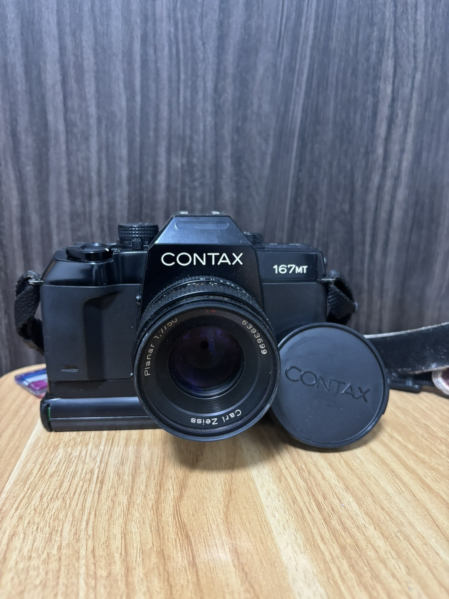 CONTAX コンタックス 167MT CONTAX Planar T* 50mm F1.7 現状品 動作未確認