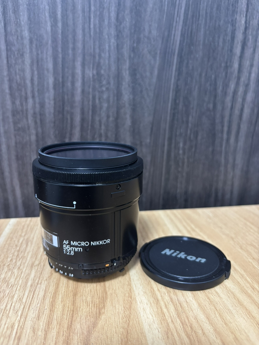 Nikon ニコン レンズ AF MICRO 55mm 2.8 中古 現状品 動作未確認