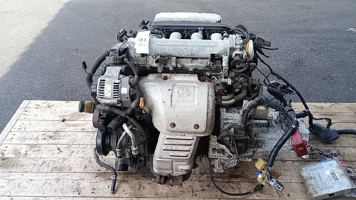 動画有り! トヨタ ST202 セリカ 3S-GE エンジン マニュアル トランスミッション 208,513KM