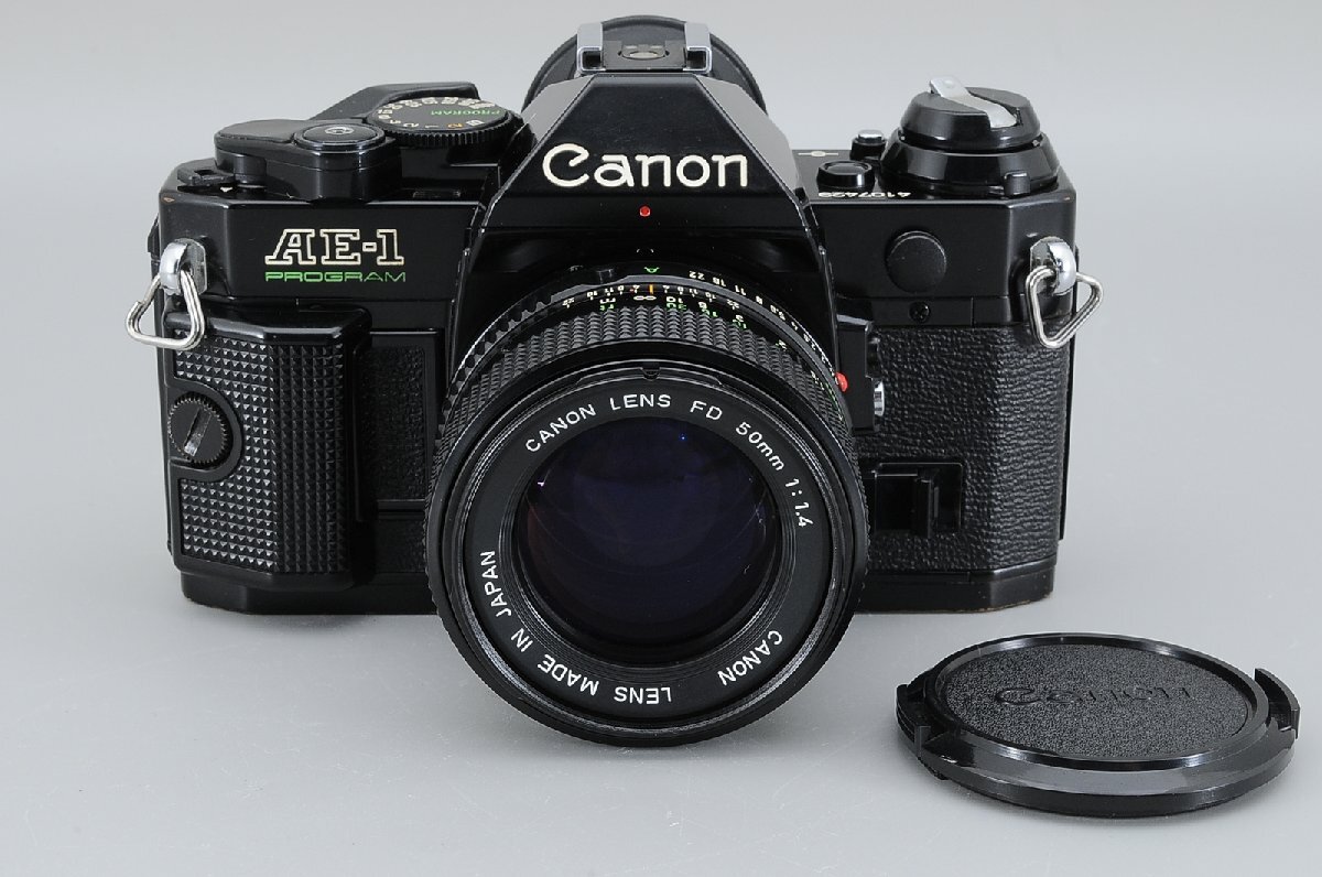 ◆難あり◆キャノン Canon AE-1 PROGRAM ボディ + NEW FD 50mm F1.4 #12853