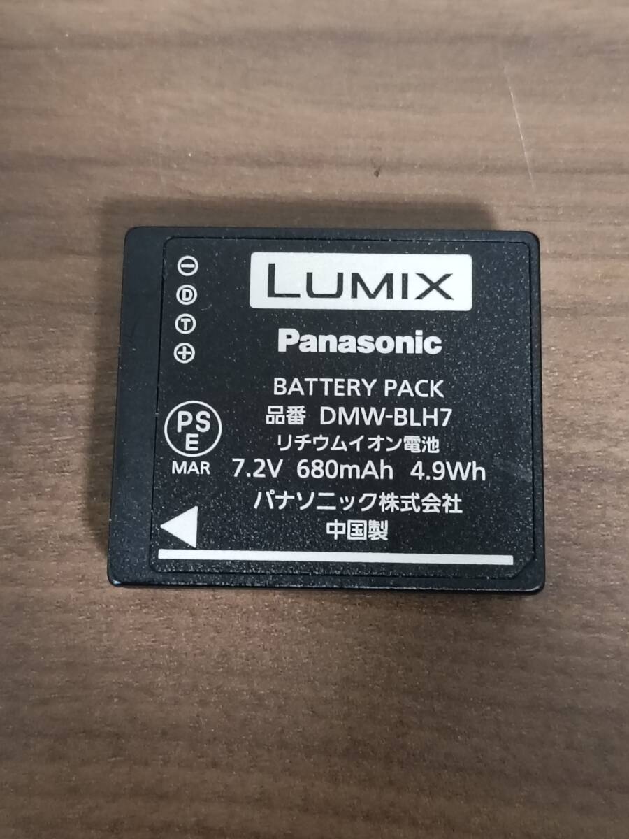 【中古品】Panasonic DMW-BLH7 デジカメ用純正バッテリー